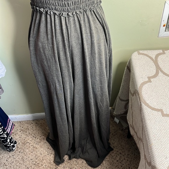 NATURAL LIFE Harper Jumpsuit Olive Green Jumper wide leg stretch Size Medium - Picture 14 of 15